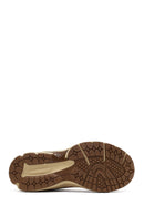 Derimod Studio Kadın Bej Bağcıklı Kalın Tabanlı Sneaker | Derimod