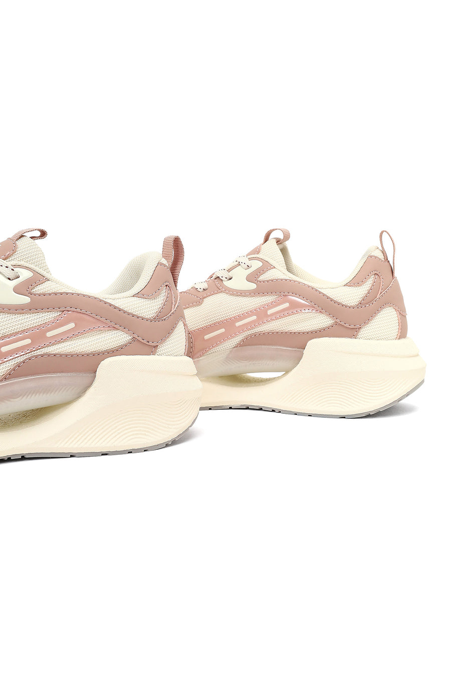Derimod Studio Women's Beige Lace-Up Thick-Soled Sneaker