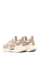 Derimod Studio Kadın Bej Bağcıklı Kalın Tabanlı Sneaker | Derimod