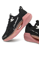 Derimod Studio Kadın Siyah Bağcıklı Kalın Tabanlı Sneaker | Derimod