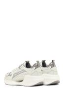 Derimod Studio Kadın Gümüş Bağcıklı Kalın Tabanlı Sneaker | Derimod