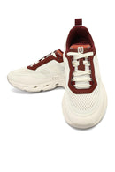 Derimod Studio Kadın Beyaz Bağcıklı Kalın Tabanlı Sneaker | Derimod