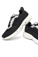 Derimod Studio Kadın Siyah Bağcıklı Kalın Tabanlı Sneaker | Derimod