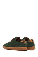 Derimod Studio Kadın Yeşil Bağcıklı Süet Sneaker | Derimod