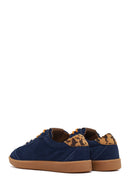 Derimod Studio Kadın Lacivert Bağcıklı Süet Sneaker | Derimod