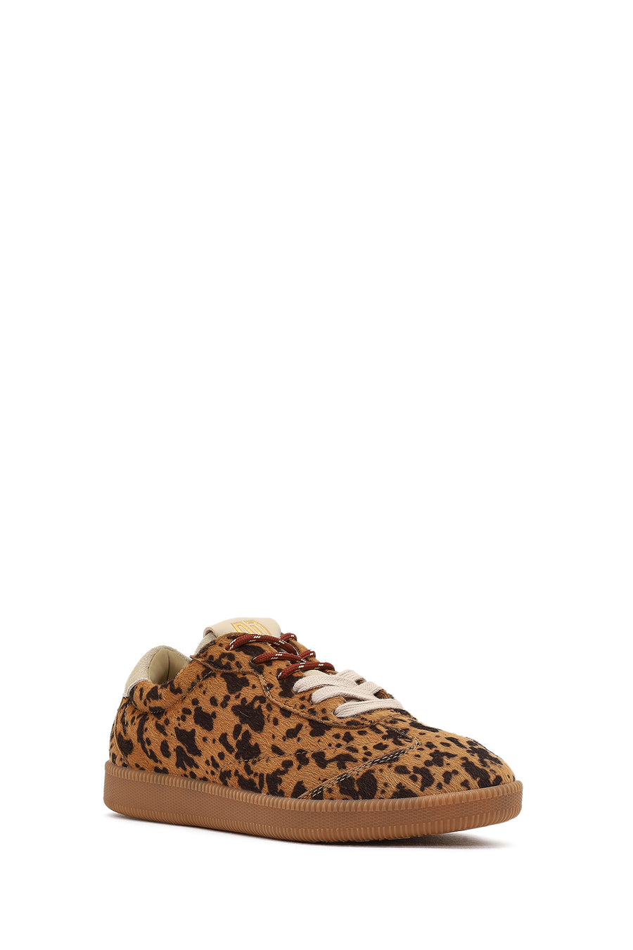 Derimod Studio Women's Leopard Lace-Up Patterned Sneaker