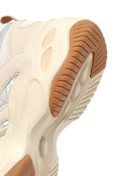 Kadın Bej Bağcıklı Kalın Tabanlı Sneaker | Derimod