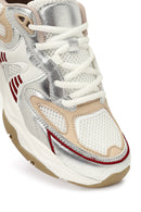 Kadın Bej Bağcıklı Kalın Tabanlı Sneaker | Derimod