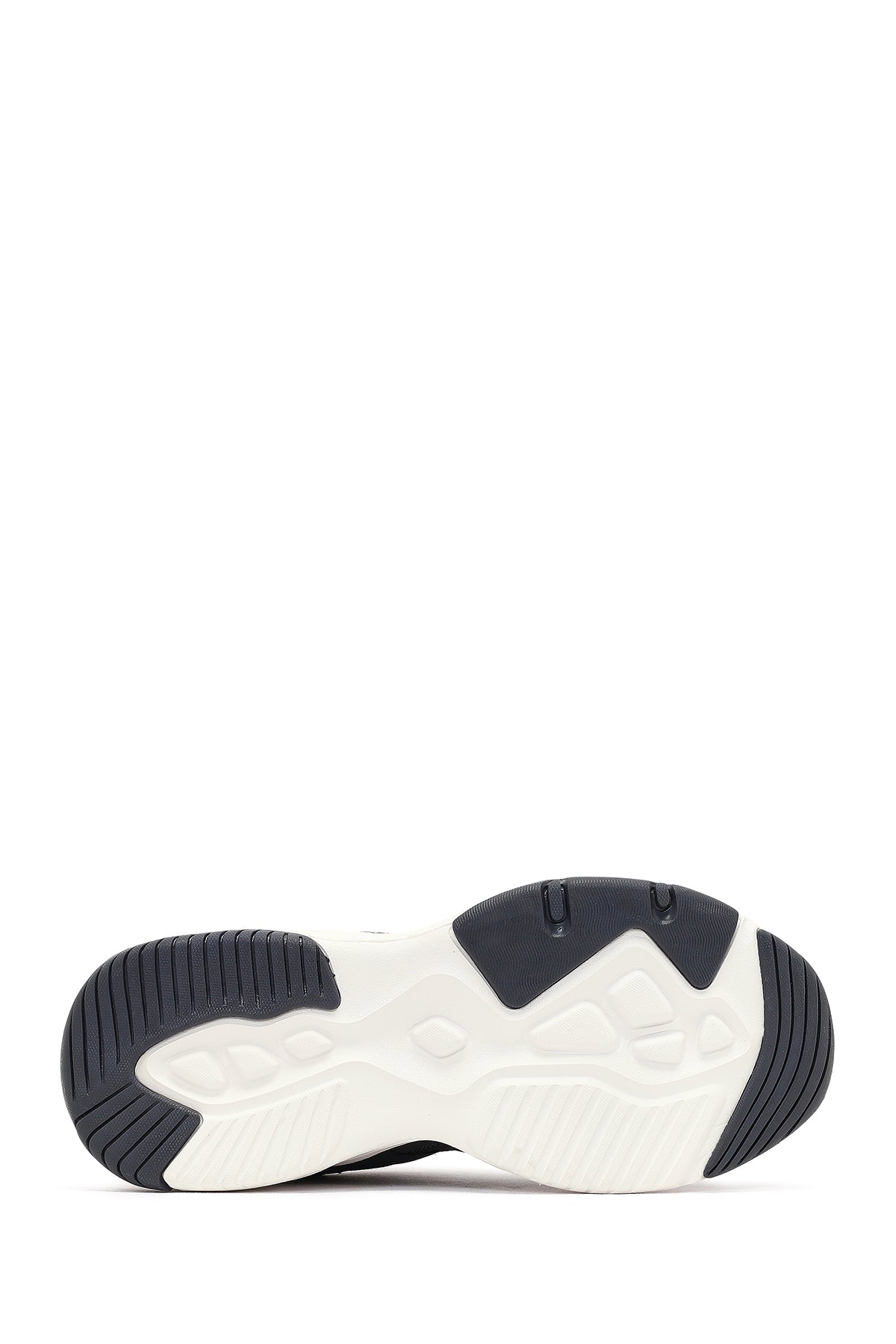 Kadın Gri Bağcıklı Kalın Tabanlı Sneaker