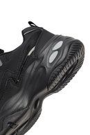 Kadın Siyah Bağcıklı Kalın Tabanlı Sneaker | Derimod