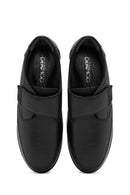 Kadın Siyah Kalın Tabanlı Deri Comfort Ayakkabı | Derimod