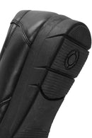 Kadın Siyah Kalın Tabanlı Deri Comfort Ayakkabı | Derimod