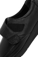 Kadın Siyah Kalın Tabanlı Deri Comfort Ayakkabı | Derimod