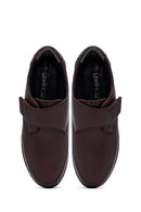 Kadın Kahverengi Kalın Tabanlı Deri Comfort Ayakkabı | Derimod