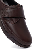 Kadın Kahverengi Kalın Tabanlı Deri Comfort Ayakkabı | Derimod