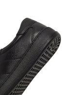 Kadın Siyah Bağcıklı Deri Comfort Ayakkabı | Derimod