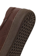 Kadın Kahverengi Bağcıklı Deri Comfort Ayakkabı | Derimod