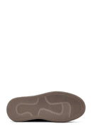 Kadın Vizon Bağcıklı Süet Deri Sneaker | Derimod