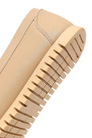 Women's Beige Buckle Loafer | Derimod