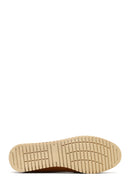 Women's Tan Buckle Loafer | Derimod