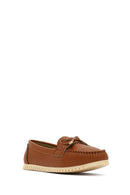 Women's Tan Buckle Loafer | Derimod