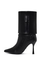 Women's Black Thin Heeled Boots | Derimod