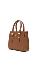 Kadın Bej Uzun Askılı Aksesuarlı Kol Çantası | Derimod