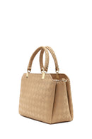 Women's Brown Long Strap Printed Sleeve Bag | Derimod