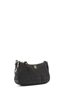 Kadın Siyah Baskılı Çapraz Çanta | Derimod