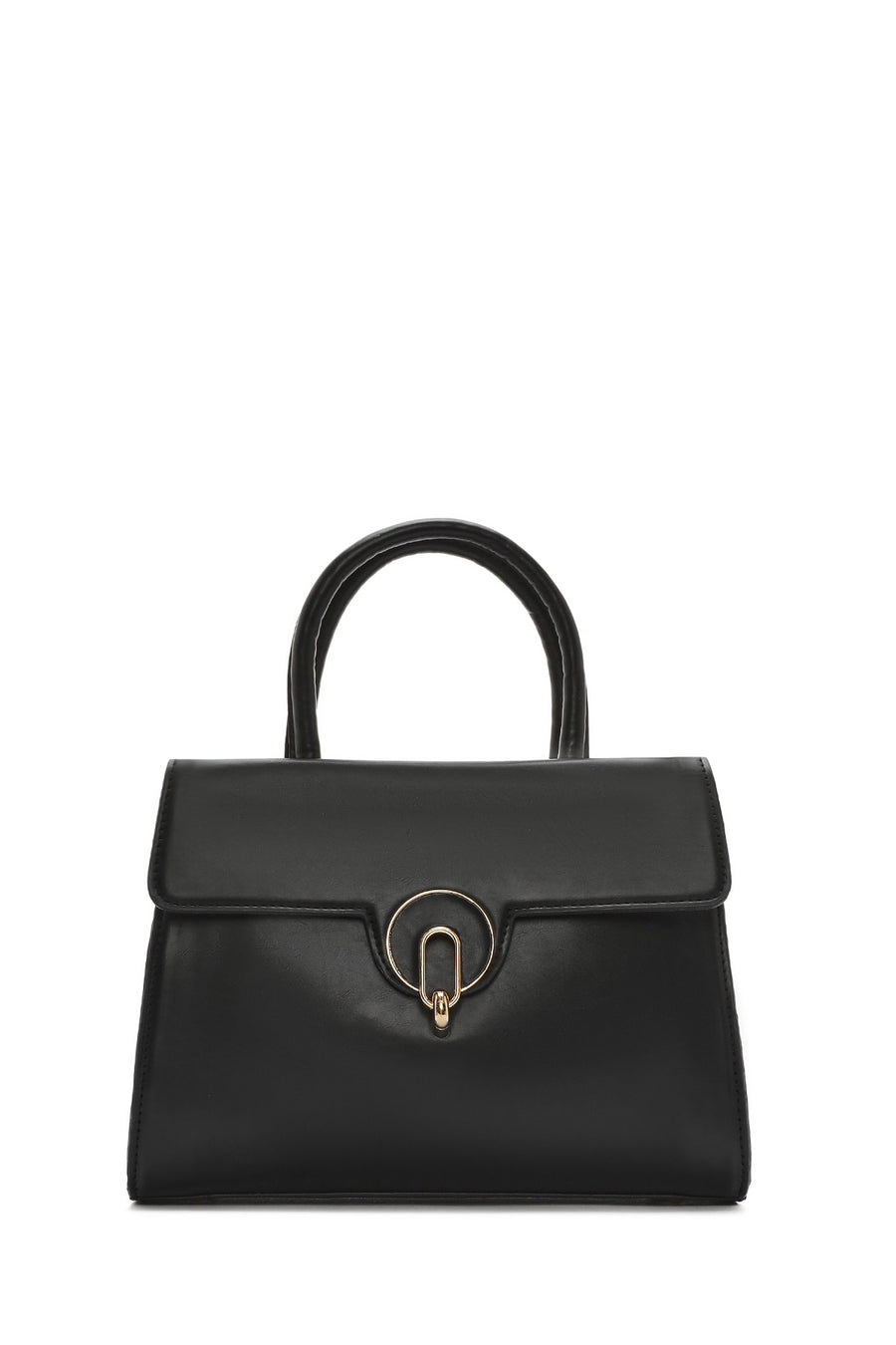Women's Black Long Strap Shoulder Bag