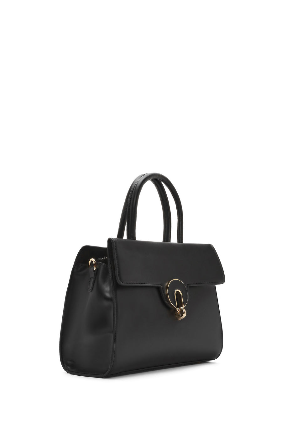 Women's Black Long Strap Shoulder Bag