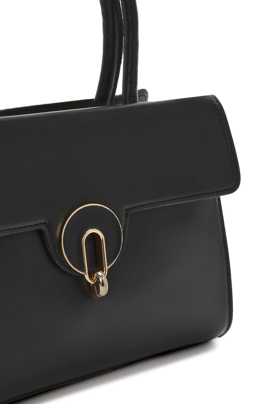 Women's Black Long Strap Shoulder Bag