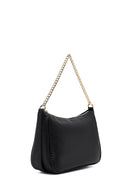 Kadın Siyah Uzun Askılı Kapitone Çapraz Çanta | Derimod