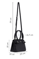 Kadın Siyah Uzun Askılı Klasik Kol Çantası | Derimod