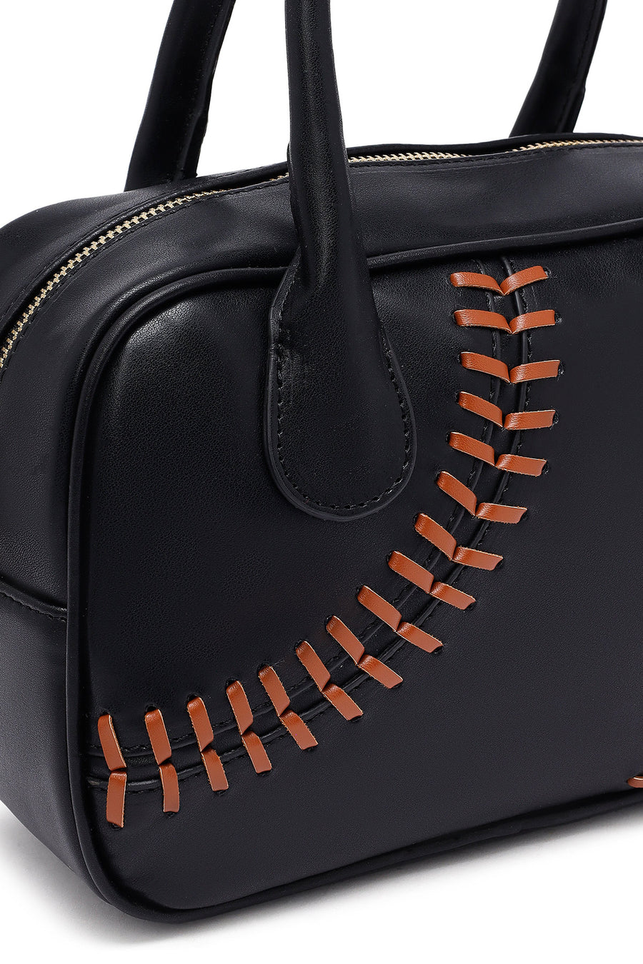 Women's Black Long Strap Classic Handbag