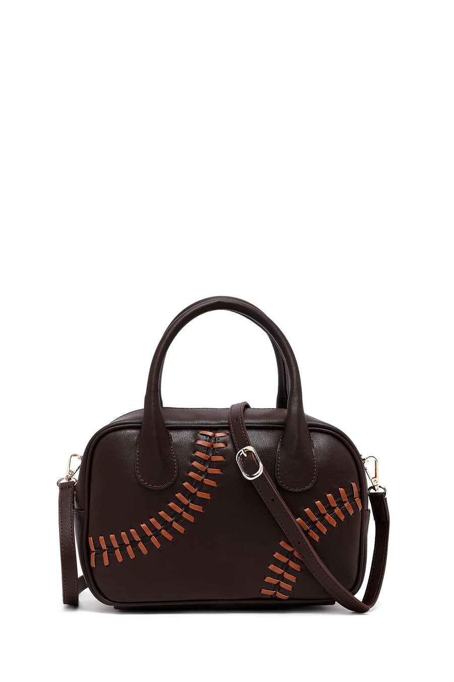 Women's Brown Long Strap Classic Handbag 25SBD202418 | Derimod