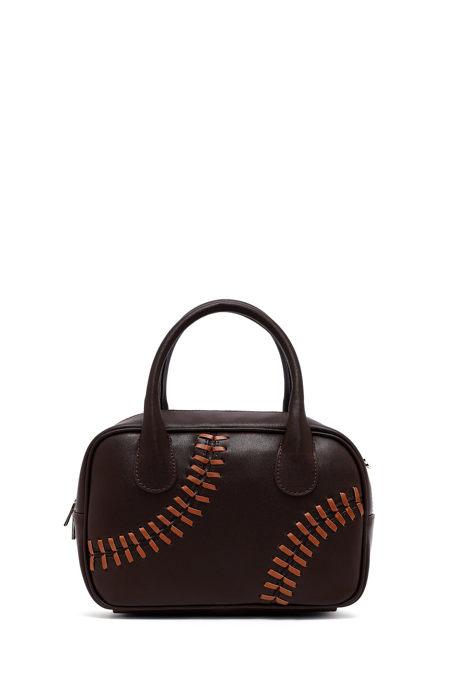 Women's Brown Long Strap Classic Handbag