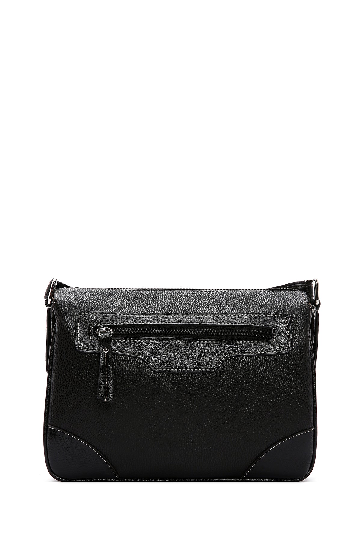 Kadın Siyah Uzun Askılı Çapraz Çanta