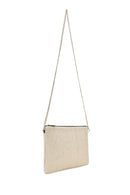 Women's Gold Long Chain Strap Straw Clutch Bag | Derimod