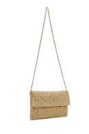 Women's Beige Long Chain Strap Clutch Bag | Derimod