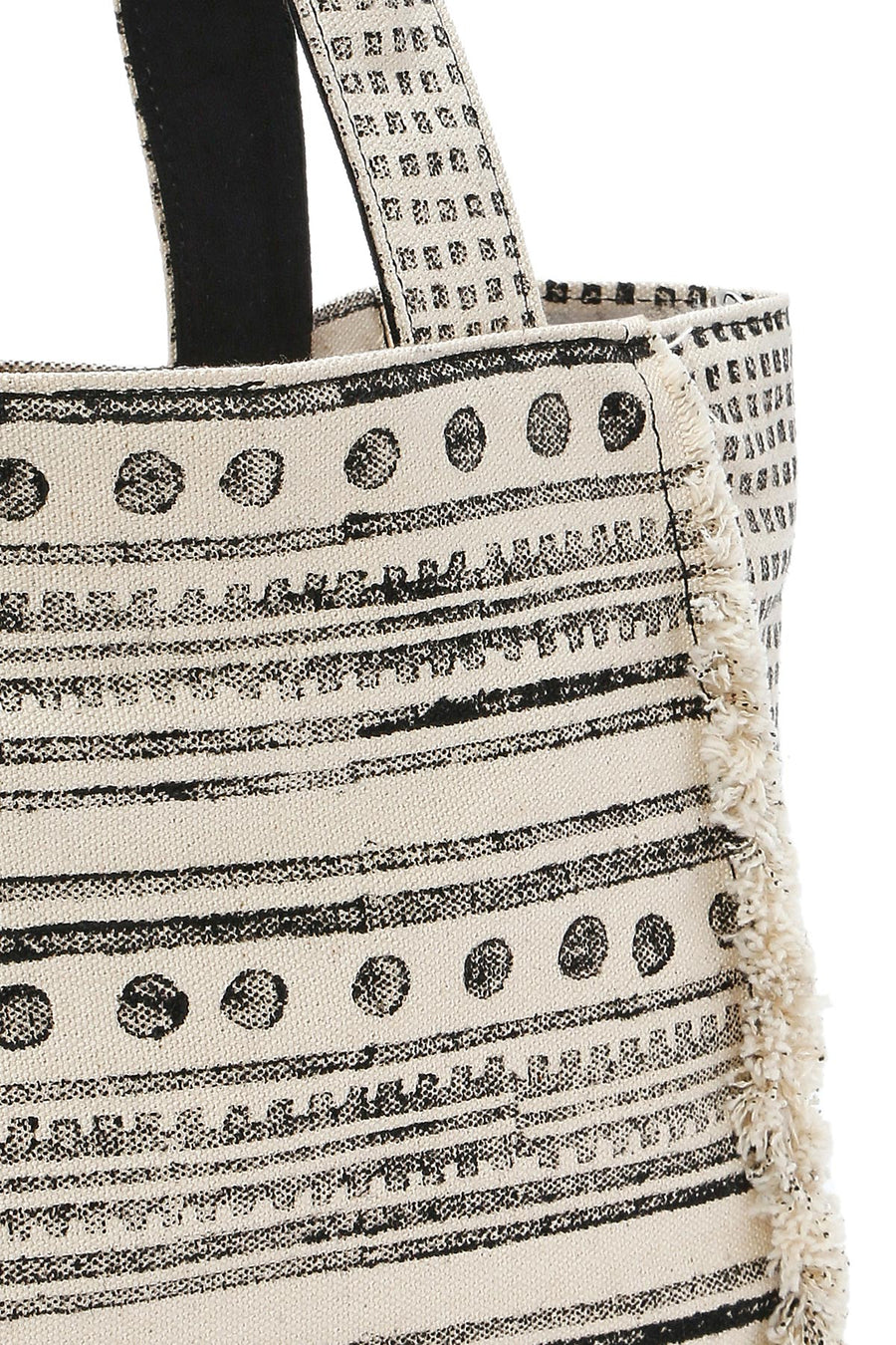 Kastamonu Stone Print Women's Black Long Strap Patterned Handbag
