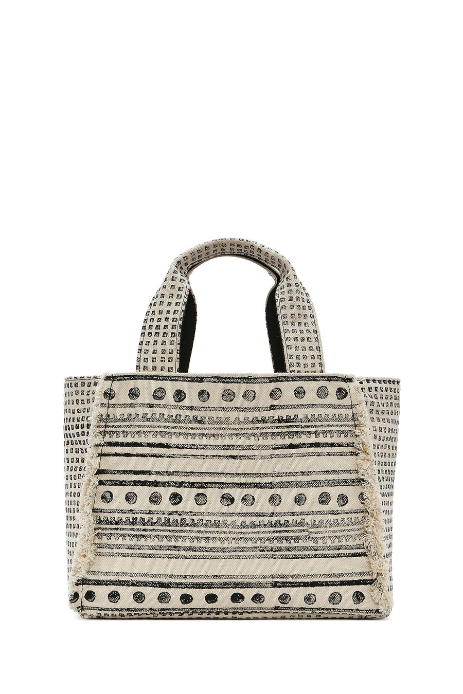 Kastamonu Stone Print Women's Black Long Strap Patterned Handbag