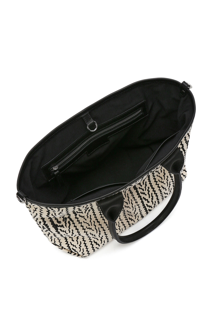 Kastamonu Stone Print Women's Black Patterned Shoulder Bag
