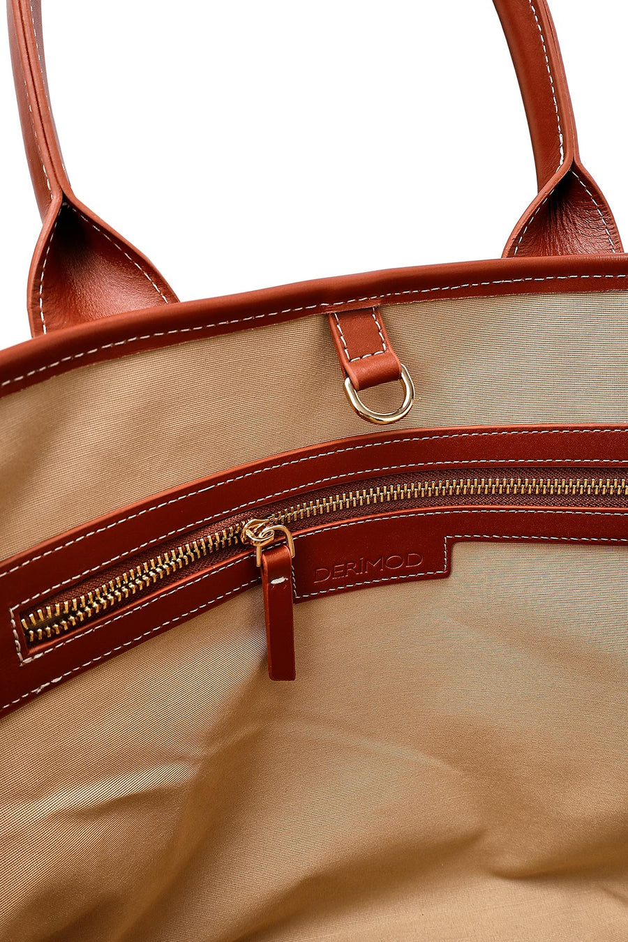Kastamonu Stone Print Women's Tan Patterned Shoulder Bag