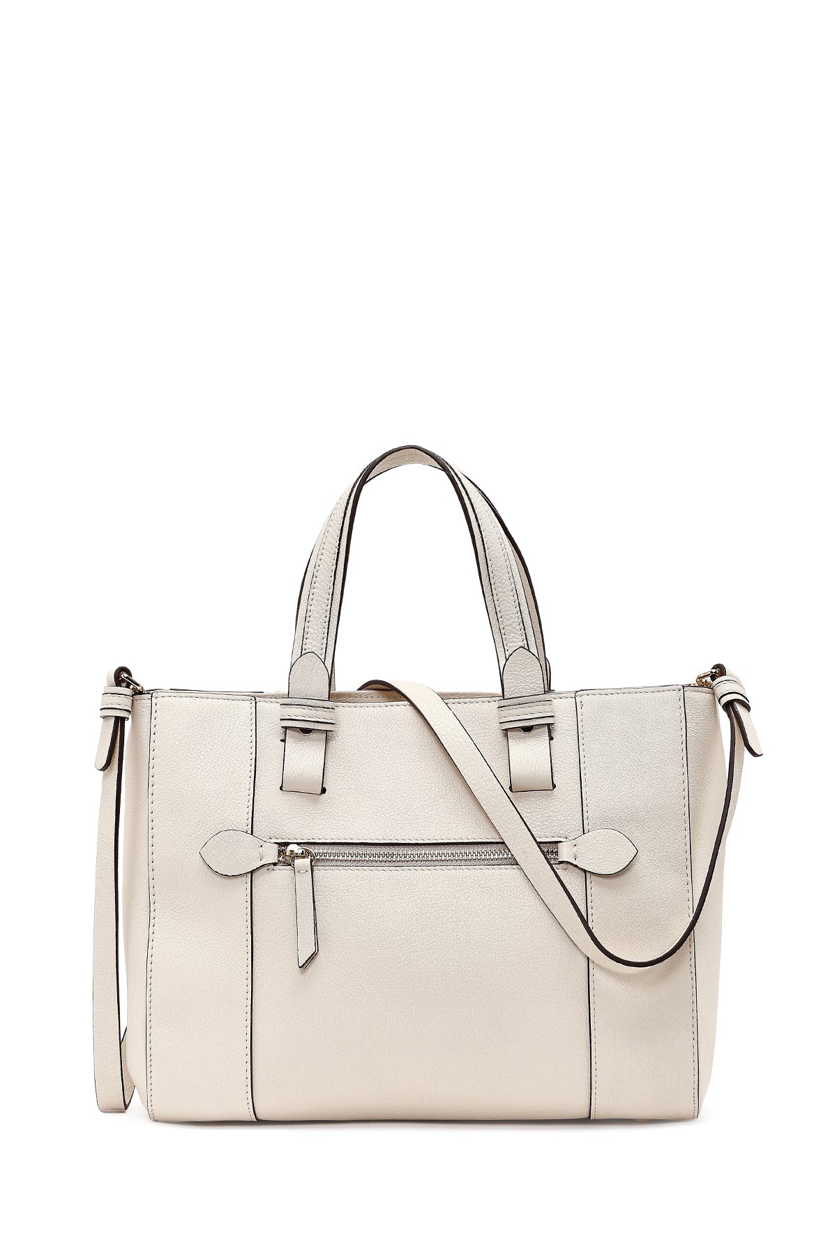 Kadın Bej Uzun Askılı Deri Omuz Çantası 25SBD230018 | Derimod