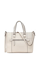 Kadın Bej Uzun Askılı Deri Omuz Çantası | Derimod