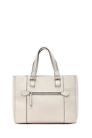 Kadın Bej Uzun Askılı Deri Omuz Çantası | Derimod