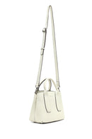 Kadın Krem Uzun Askılı Klasik Deri Kol Çantası | Derimod