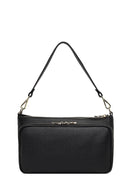 Kadın Siyah Uzun Askılı Deri Kol Çantası | Derimod