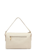 Woman Beige Long Strap Leather Shoulder bag | Derimod